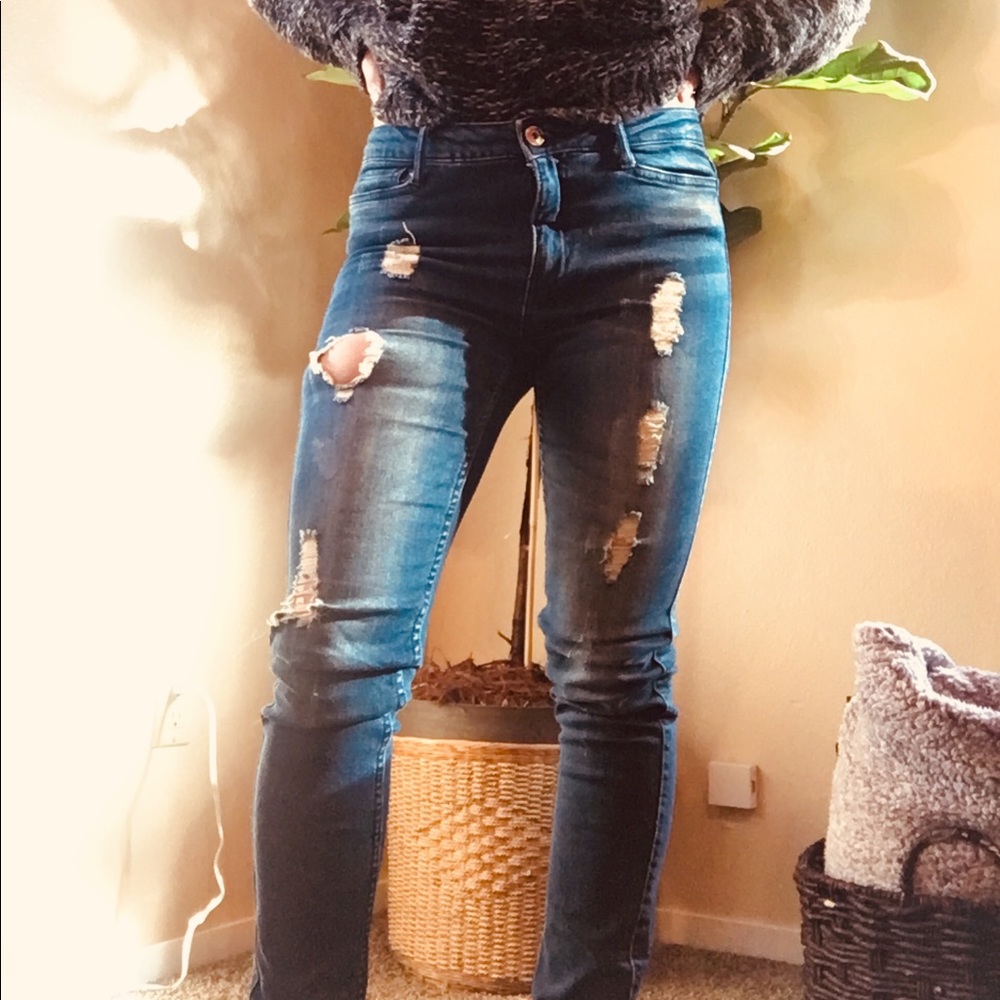 Ripped jeans